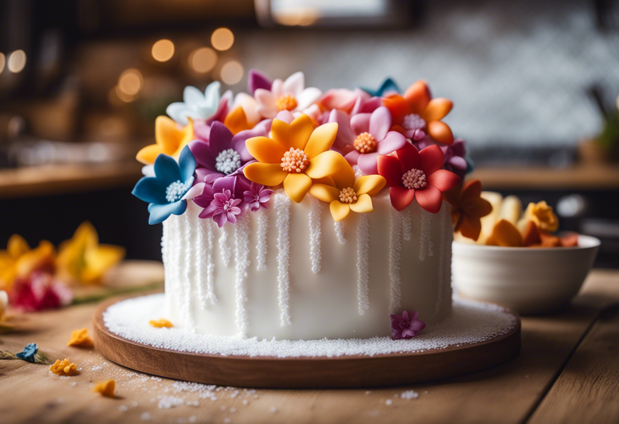 Cake design anniversaire femme