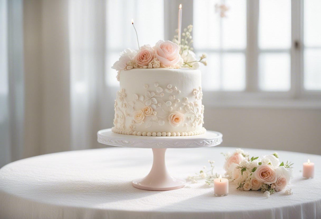 Cake design bapteme